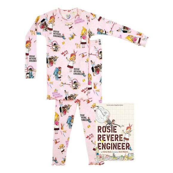 NWT Books to Bed Size 6X/7 Pajama & Book Set - Picture 1 of 3